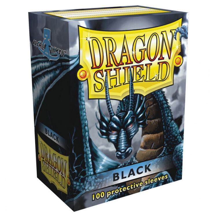 dragon shield sleeves 100 matte black