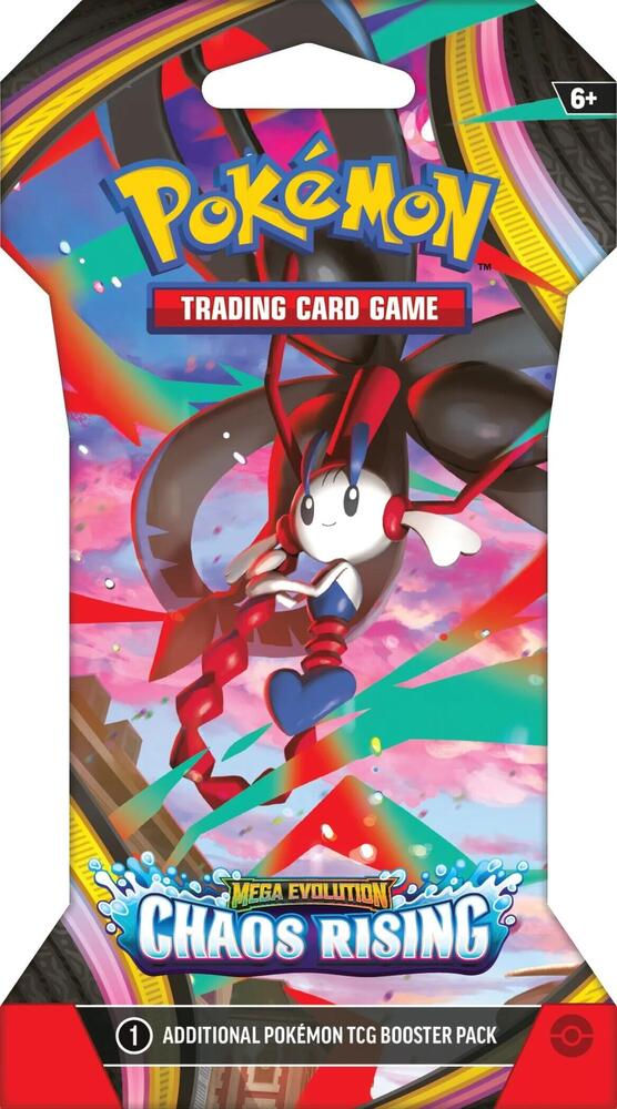 chaos rising sleeved booster pack