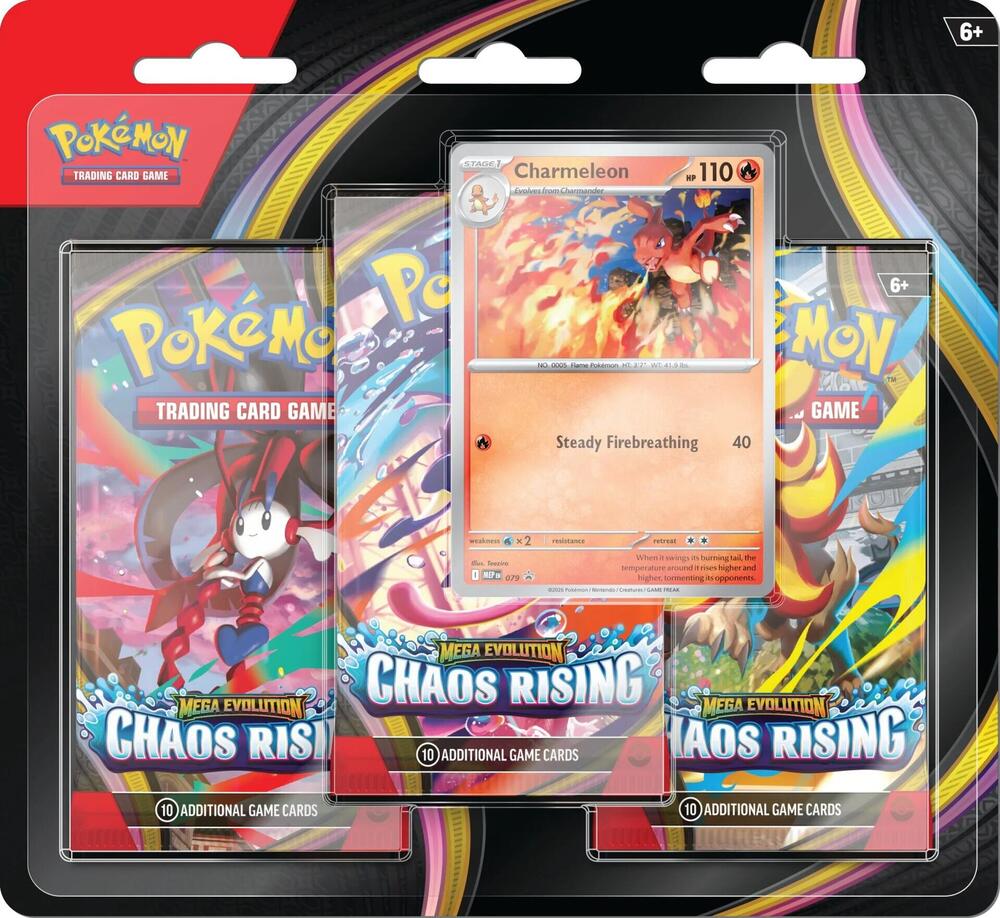 chaos rising 3 pack blister charmeleon