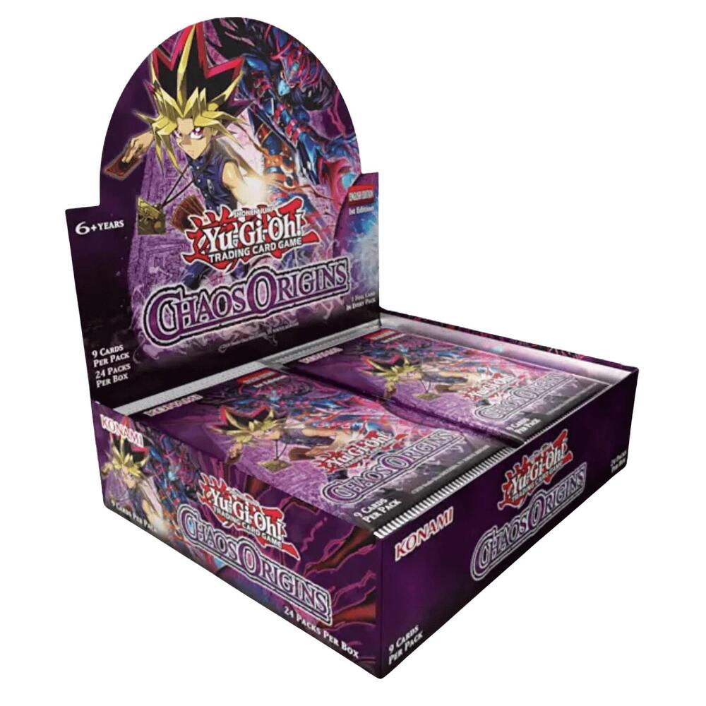 chaos origins booster box 1st edition