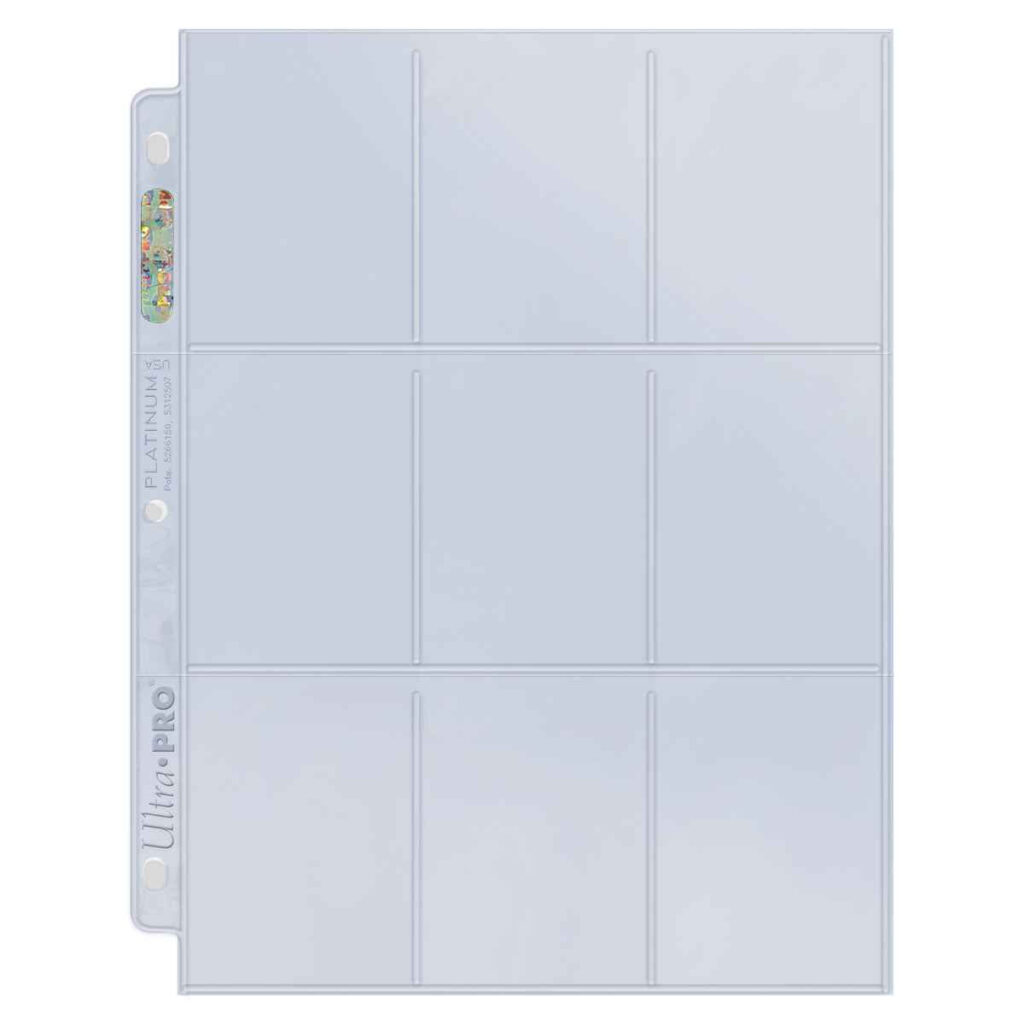 platinum series pocket pages 100ct for cards and photos