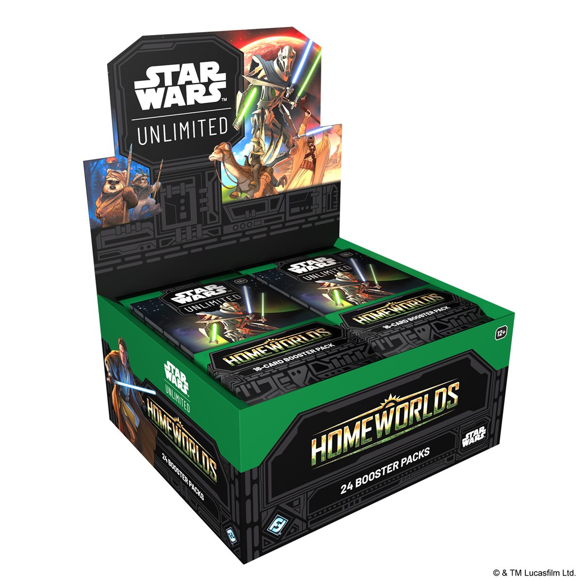 star wars unlimited homeworlds booster box