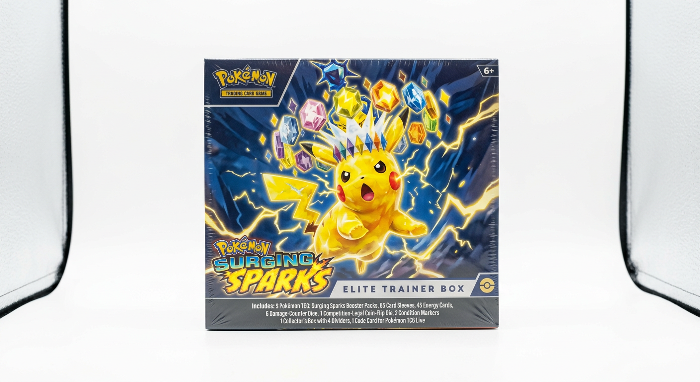 Pitch Black Pokemon Center Elite Trainer Box (Exclusive)